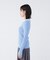 〈NAVY NAVY〉レース襟取り外し2WAYリブニット