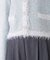 フリンジトリムツイードカーディガン　26AW