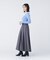 〈NAVY NAVY〉 裾幅調整ができるスカートみたいなワイドパンツ
