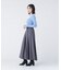 〈NAVY NAVY〉 裾幅調整ができるスカートみたいなワイドパンツ