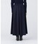 〈NAVY NAVY〉 裾幅調整ができるスカートみたいなワイドパンツ