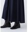 〈NAVY NAVY〉 裾幅調整ができるスカートみたいなワイドパンツ