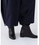 〈NAVY NAVY〉 裾幅調整ができるスカートみたいなワイドパンツ