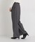 ＜Oggi.jp掲載＞ベルテッドワイドパンツ