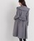 ショールカラーベルテッドコート　26AW
