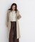 ショールカラーベルテッドコート　26AW
