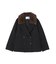 ファーカラーハーフPコート　26AW