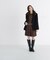 ファーカラーハーフPコート　26AW