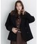 ファーカラーハーフPコート　26AW