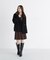 ファーカラーハーフPコート　26AW
