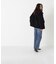 ファーカラーハーフPコート　26AW