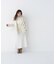 ファーカラーハーフPコート　26AW