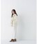 ファーカラーハーフPコート　26AW