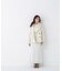 ファーカラーハーフPコート　26AW