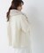 ファーカラーハーフPコート　26AW