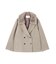 ファーカラーハーフPコート　26AW