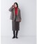 ファーカラーハーフPコート　26AW