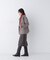 ファーカラーハーフPコート　26AW