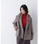 ファーカラーハーフPコート　26AW