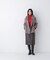 ファーカラーハーフPコート　26AW