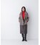 ファーカラーハーフPコート　26AW