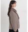 ファーカラーハーフPコート　26AW