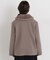 ファーカラーハーフPコート　26AW