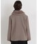 ファーカラーハーフPコート　26AW