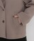 ファーカラーハーフPコート　26AW