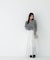＜ちょうど、いい服＞柔らか、ほおずりフォックス混ニット　26AW