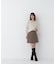＜ちょうど、いい服＞柔らか、ほおずりフォックス混ニット　26AW