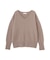 ＜ちょうど、いい服＞柔らか、ほおずりフォックス混ニット　26AW