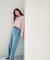 ＜ちょうど、いい服＞柔らか、ほおずりフォックス混ニット　26AW