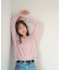 ＜ちょうど、いい服＞柔らか、ほおずりフォックス混ニット　26AW