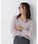 ＜ちょうど、いい服＞柔らか、ほおずりフォックス混ニット　26AW