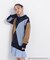 〈N.〉〈Reebok〉襟付きアーガイルニット