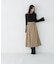 モックネックシアーカフスニット　26AW