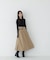 モックネックシアーカフスニット　26AW