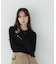 モックネックシアーカフスニット　26AW