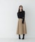 モックネックシアーカフスニット　26AW