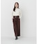 モックネックシアーカフスニット　26AW