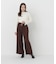 モックネックシアーカフスニット　26AW
