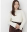 モックネックシアーカフスニット　26AW