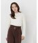 モックネックシアーカフスニット　26AW