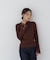 モックネックシアーカフスニット　26AW