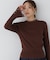 モックネックシアーカフスニット　26AW