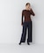 モックネックシアーカフスニット　26AW