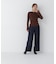 モックネックシアーカフスニット　26AW