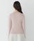 モックネックシアーカフスニット　26AW