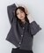 接結ニットジャケット　26AW